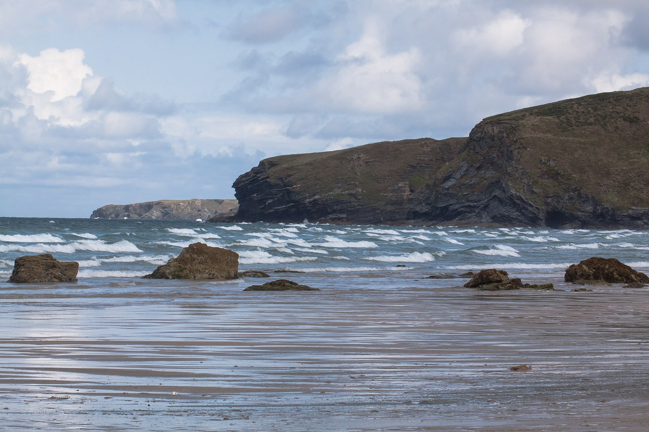 coast rock sea free photo