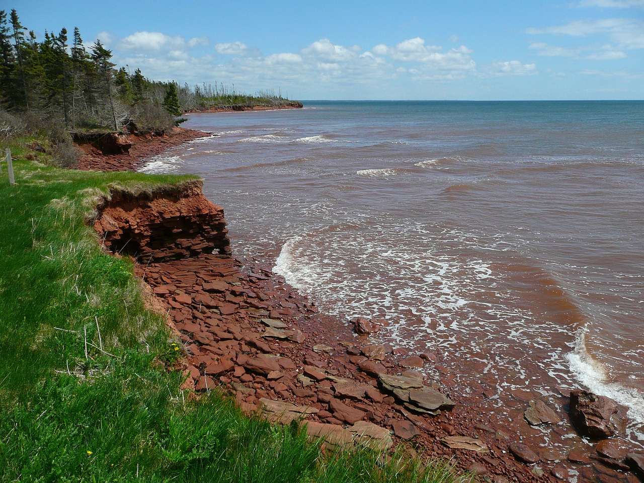 coast erosion eroded free photo
