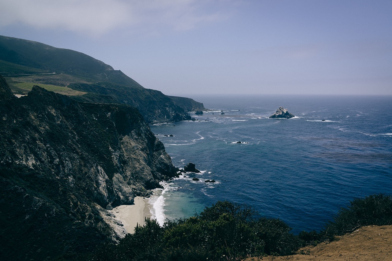 coast shore coastline free photo