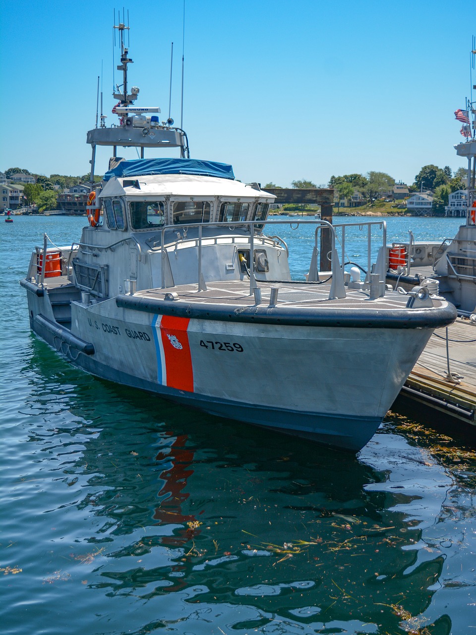 coast guard  boat  gloucester free photo