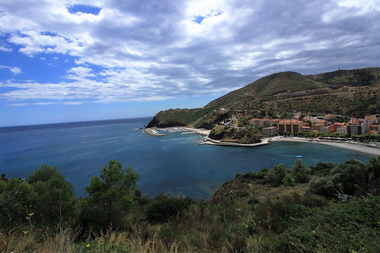 coast vermeille sea mediterranean free photo