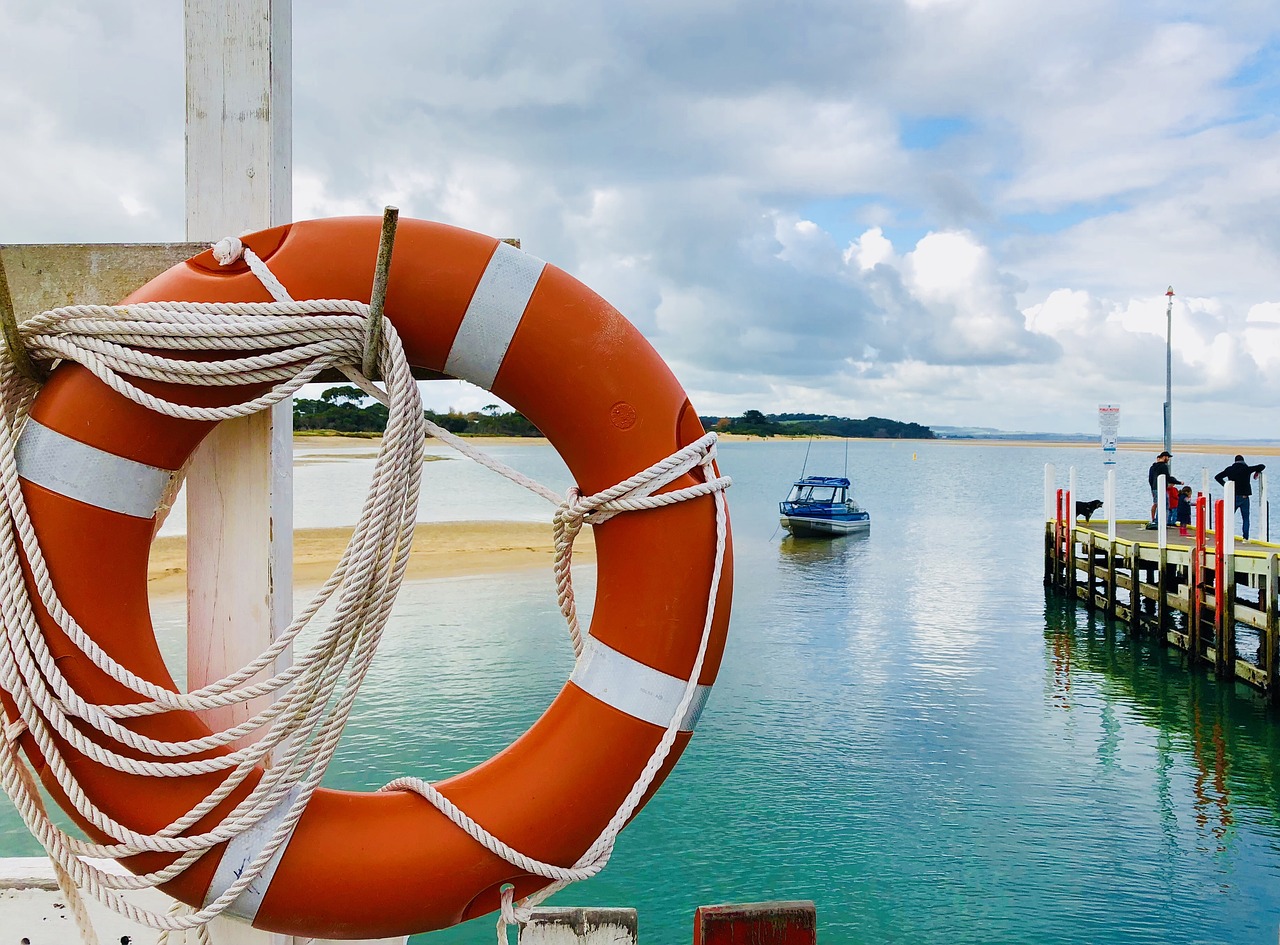 coastal  sea  lifebuoy free photo