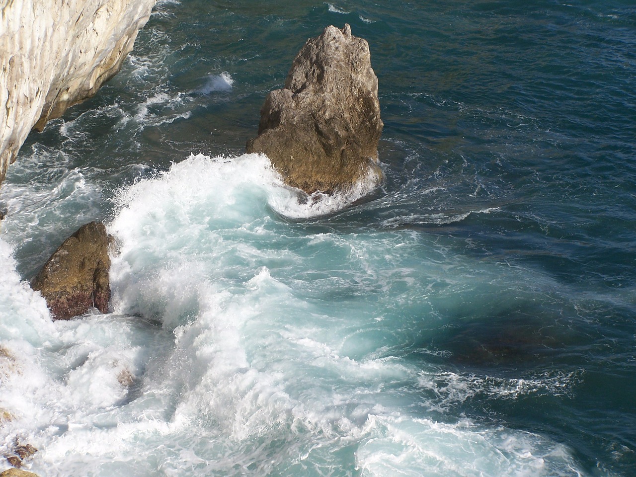 coastline amalfi sea free photo