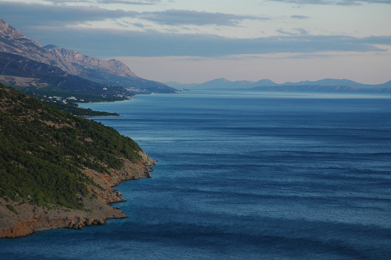 coastline sea water free photo