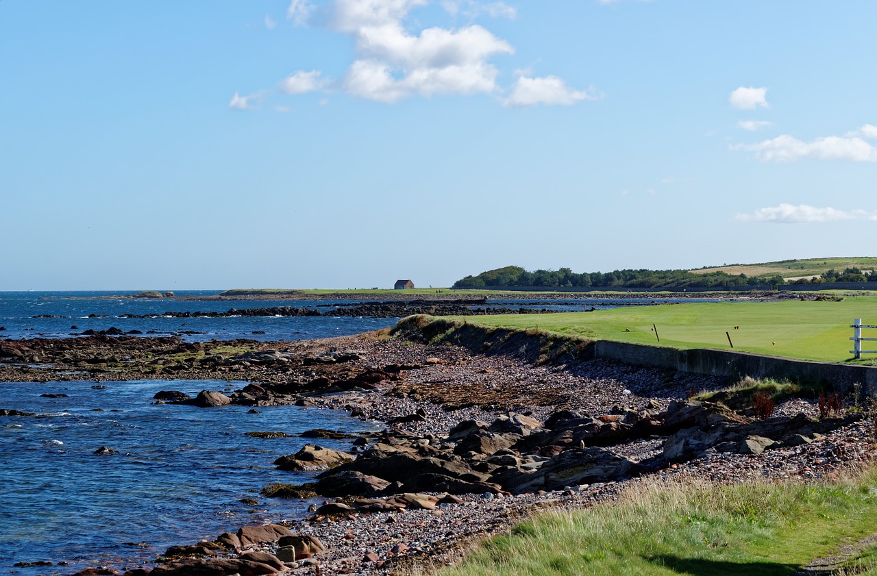 coastline golf course golf free photo