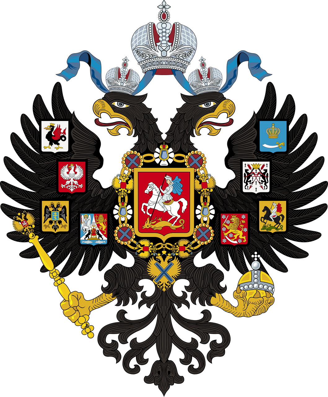 coat of arms empire russia free photo