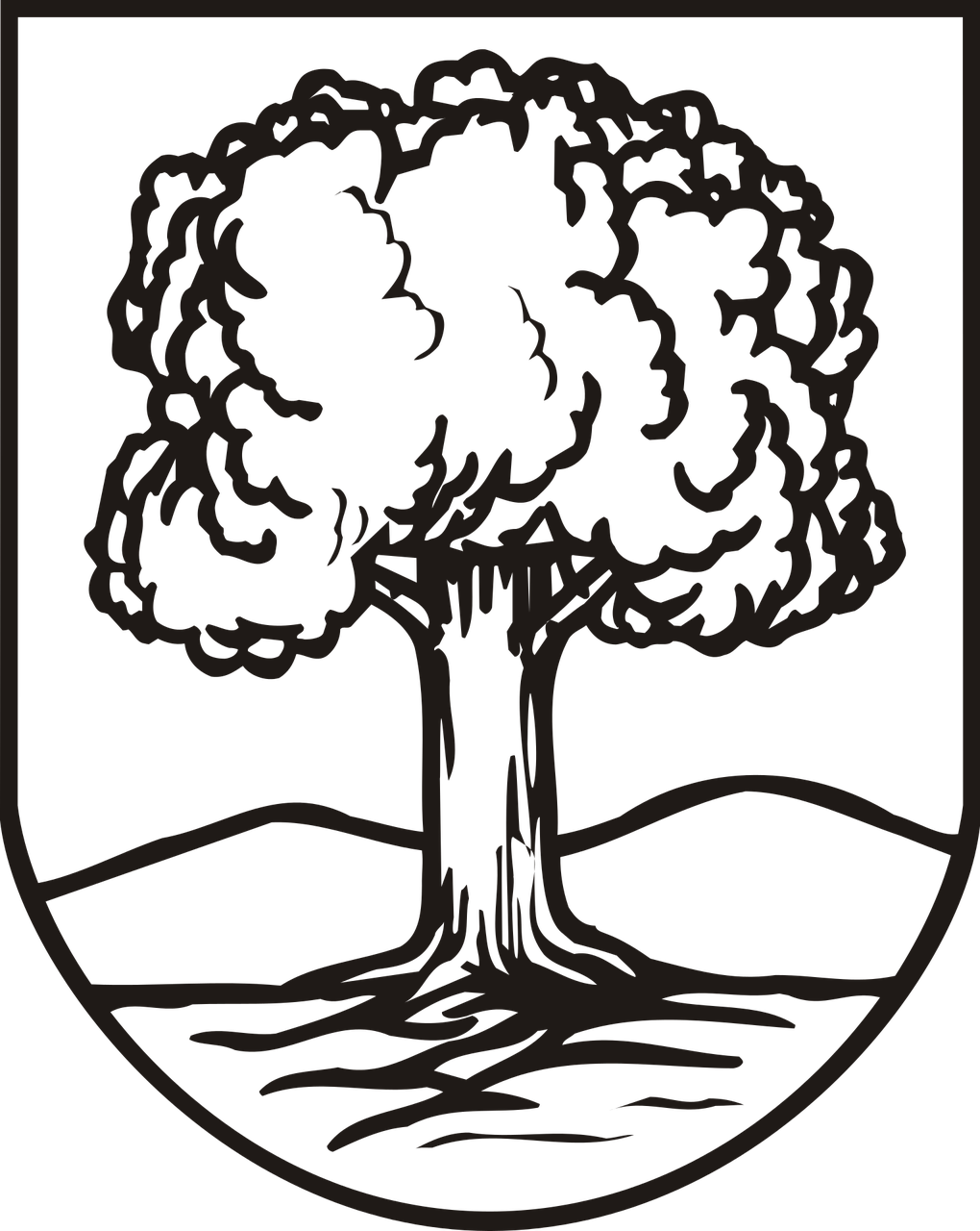 coat of arms wałbrzych poland free photo