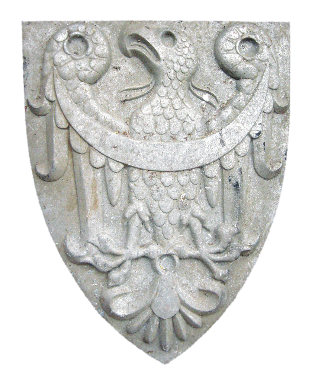 coat of arms eagle stone free photo