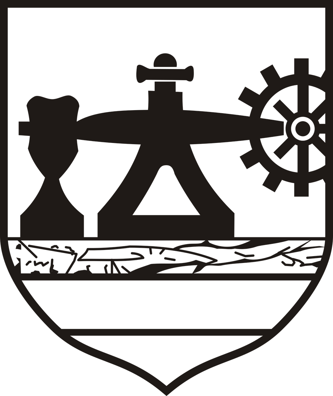 coat of arms katowice poland free photo