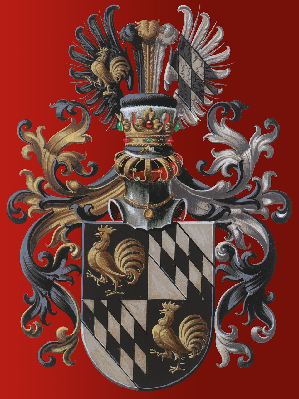 coat of arms european tradition free photo