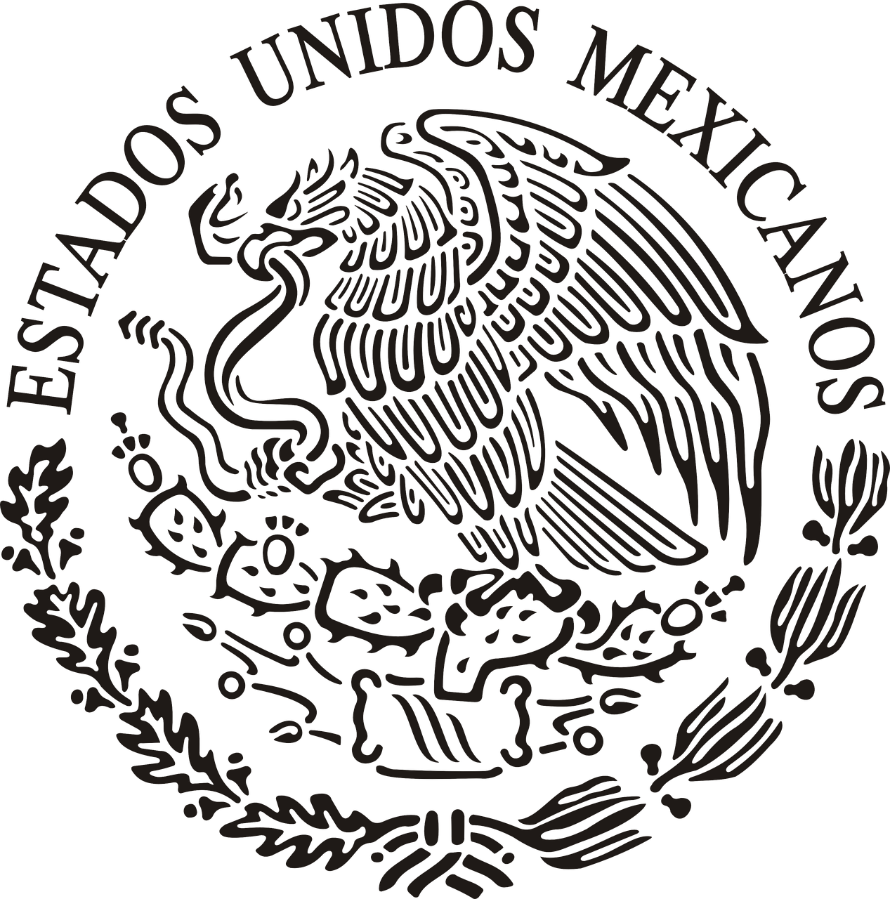 coat of arms  aguila  mexico free photo