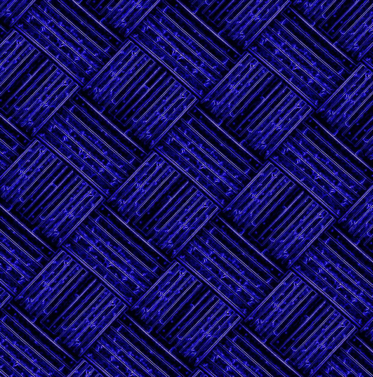 Royal blue color grid pattern background with dimensional texture