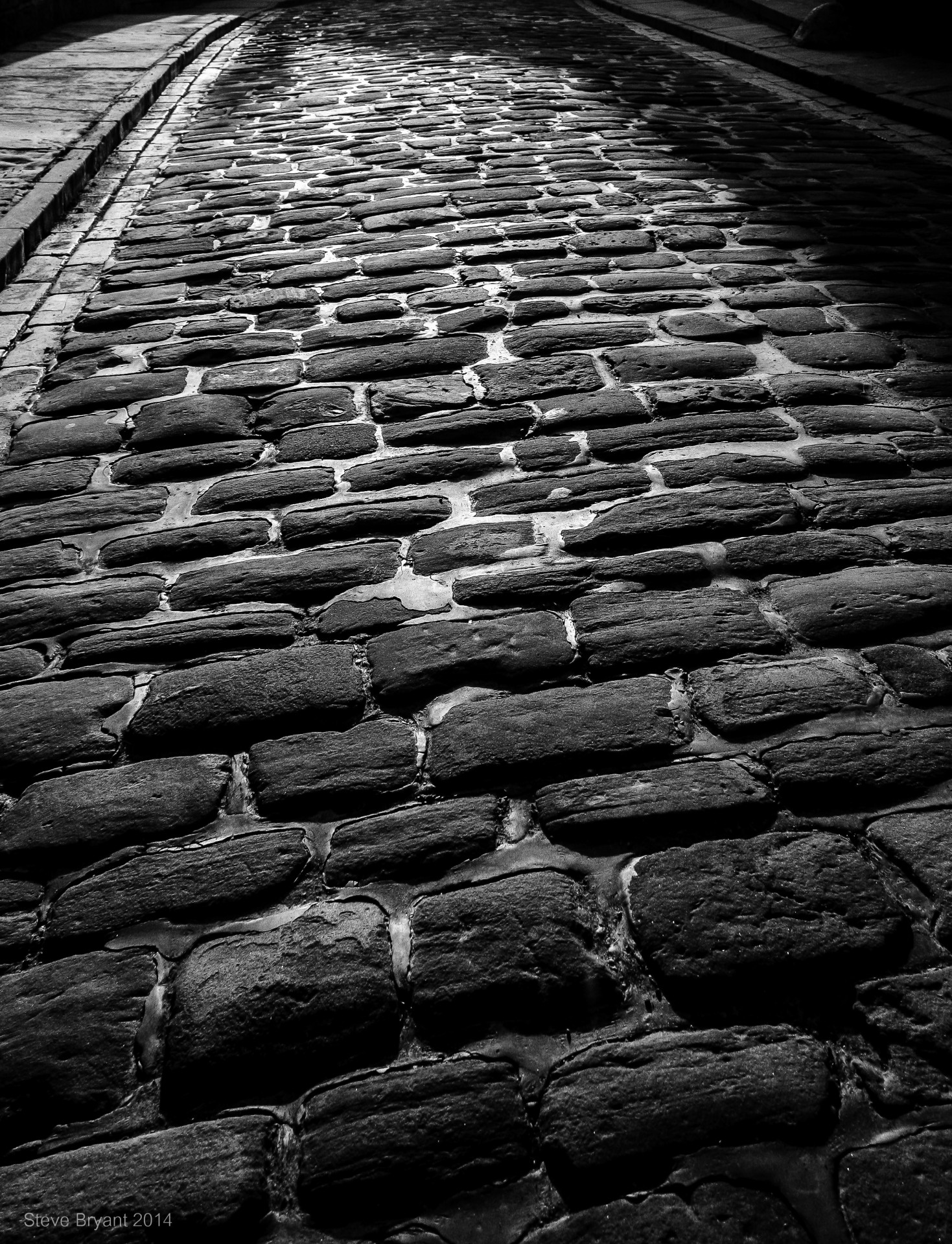 cobbles street whitby free photo