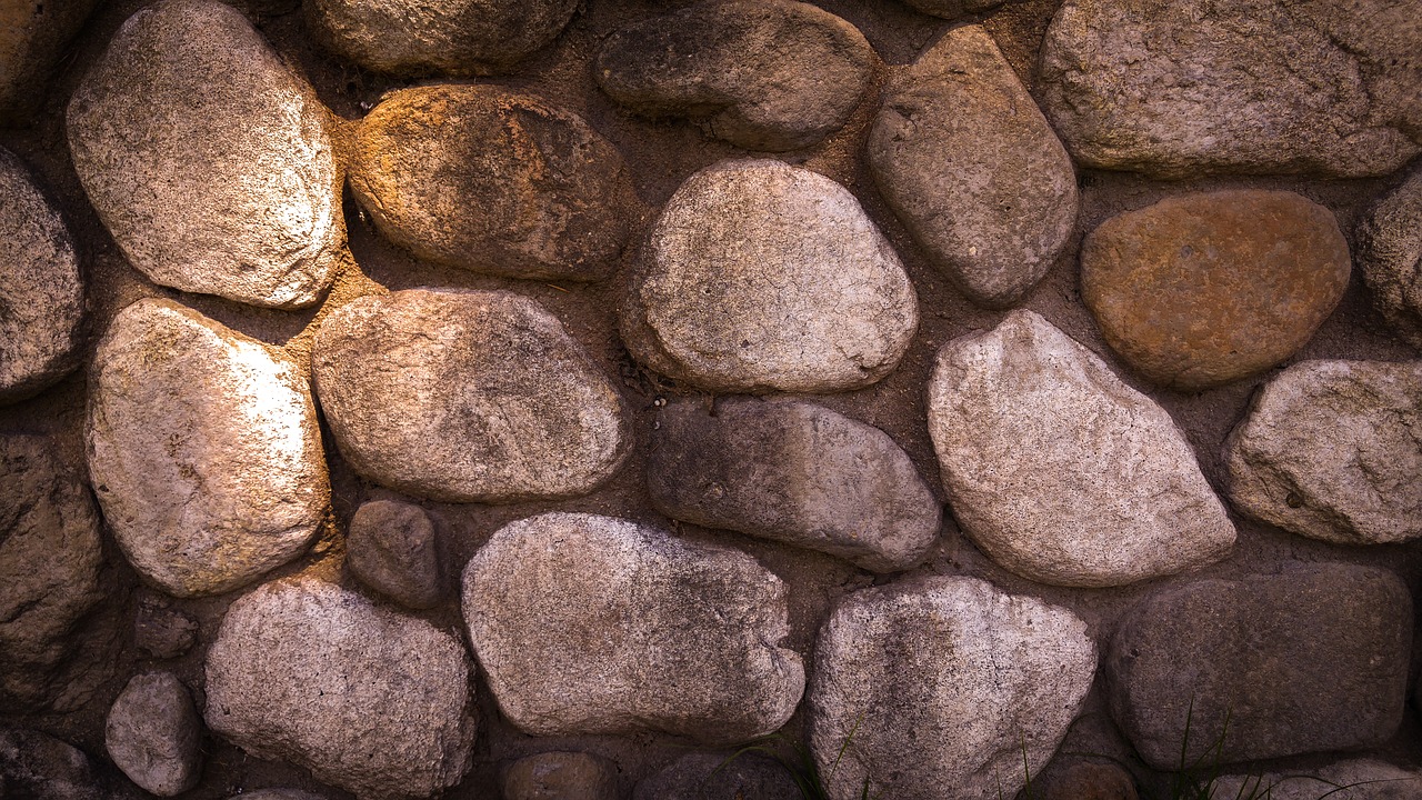cobblestone cobblestones rocks free photo