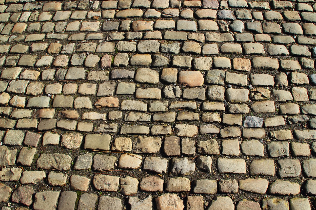 cobblestones away patch free photo