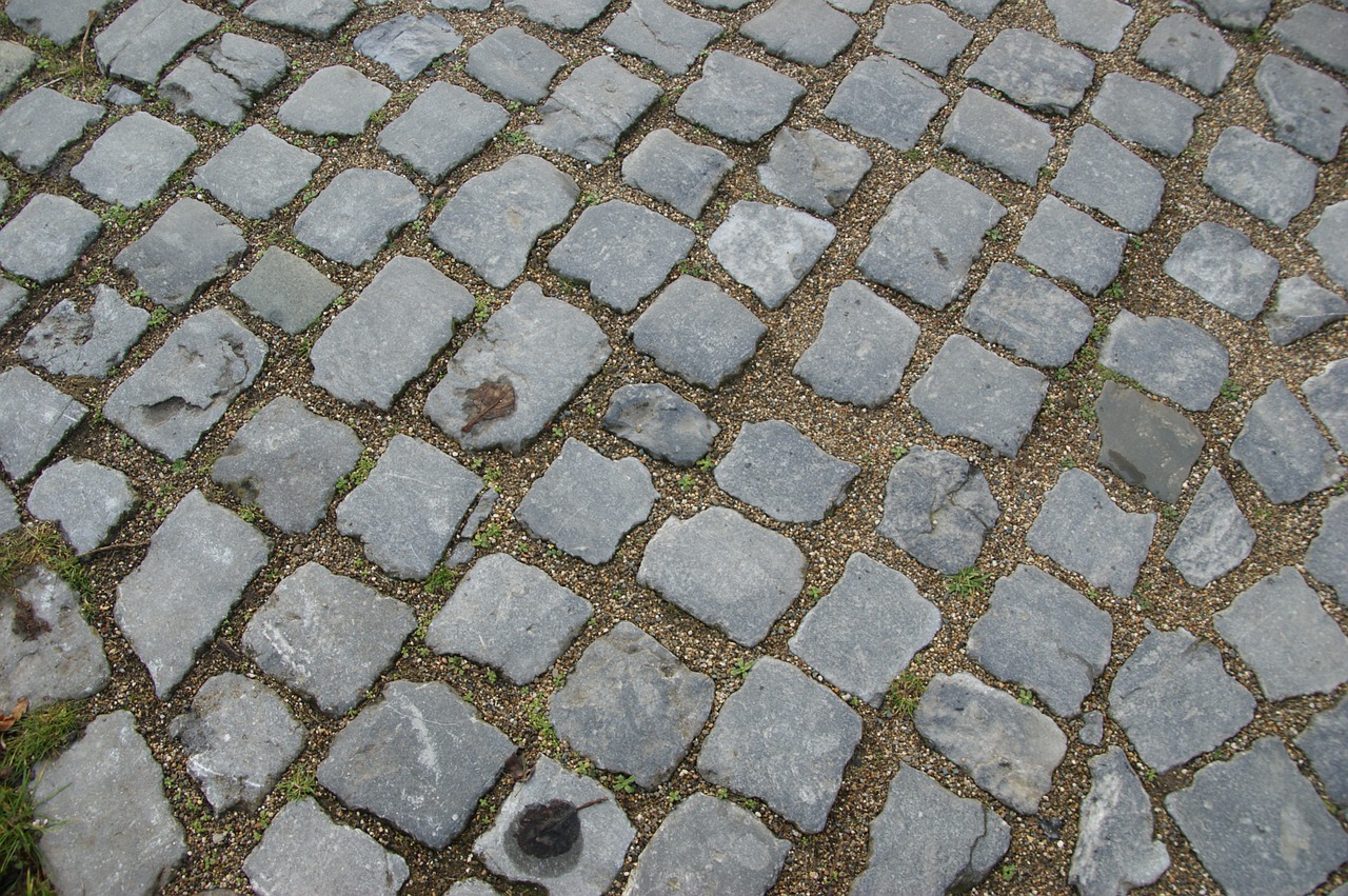 cobblestones background paving free photo