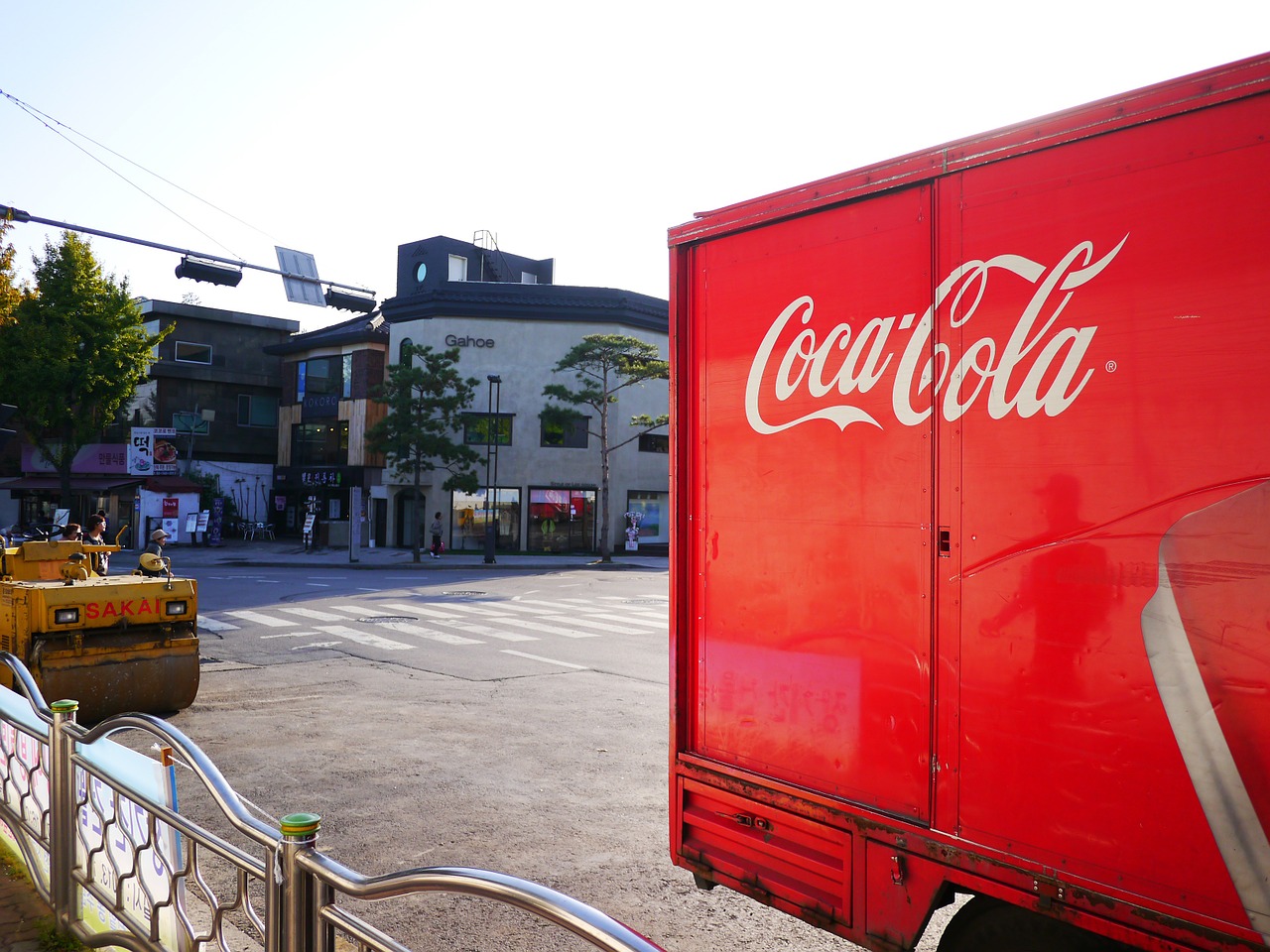 coca cola tea bukchon free photo