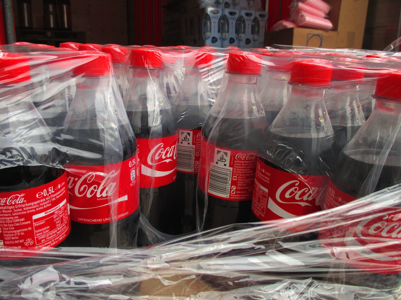 coca cola bottles drink free photo