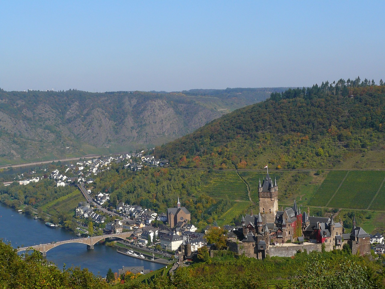 cochem mosel sachsen free photo