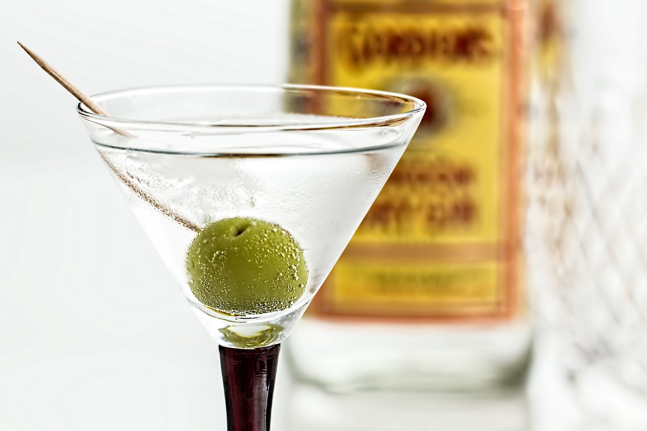 cocktail martini gin free photo
