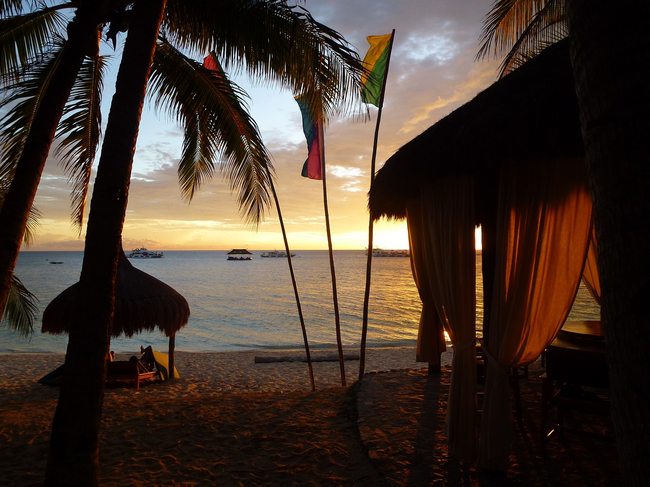 coco grove sunset resort free photo