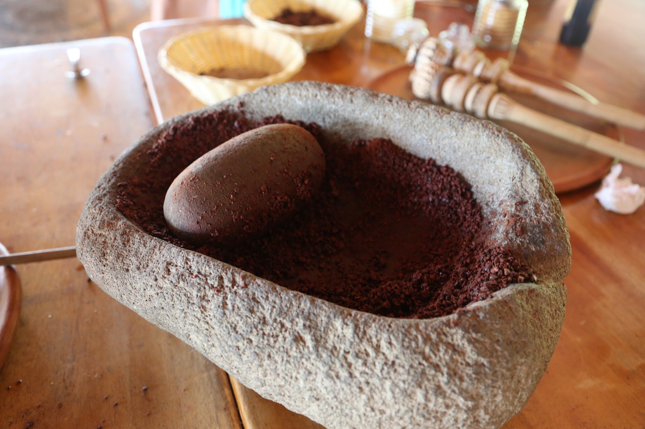 cocoa grind chocolate free photo