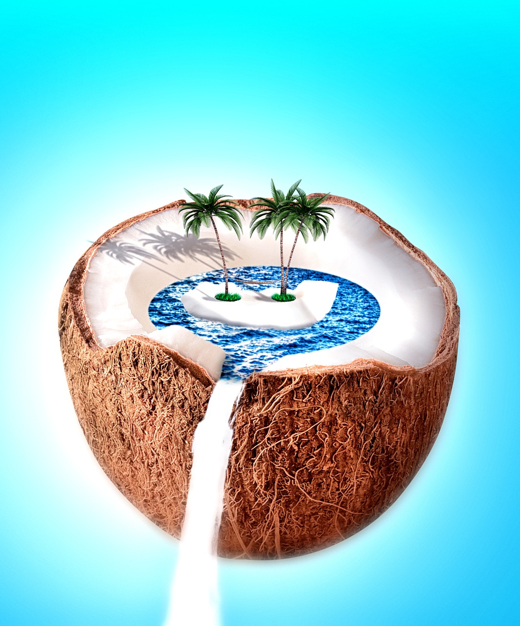 coconut  sea  vacations free photo