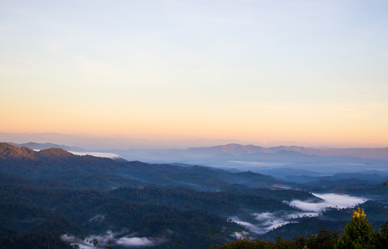 cod alone  mountains  phitsanulok free photo