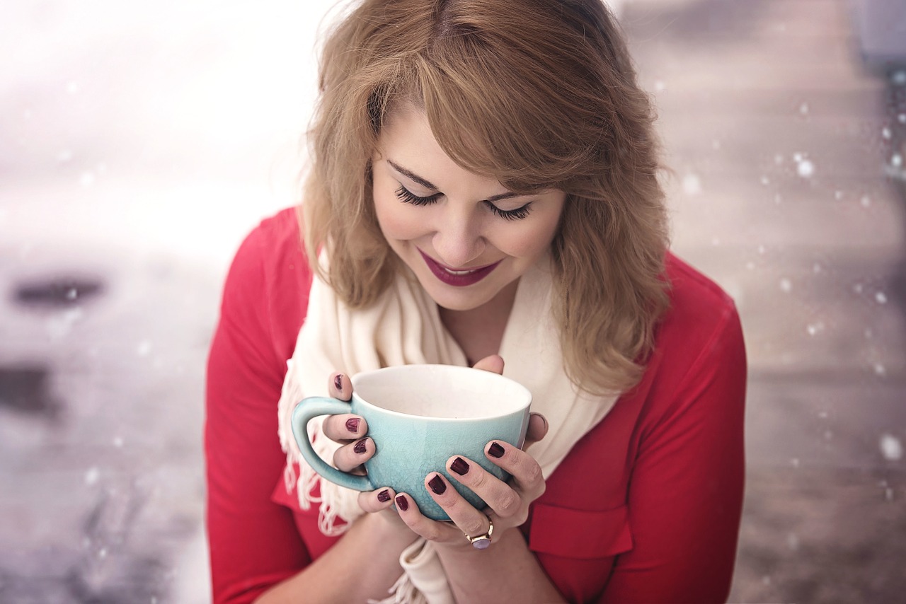 coffee cup woman free photo