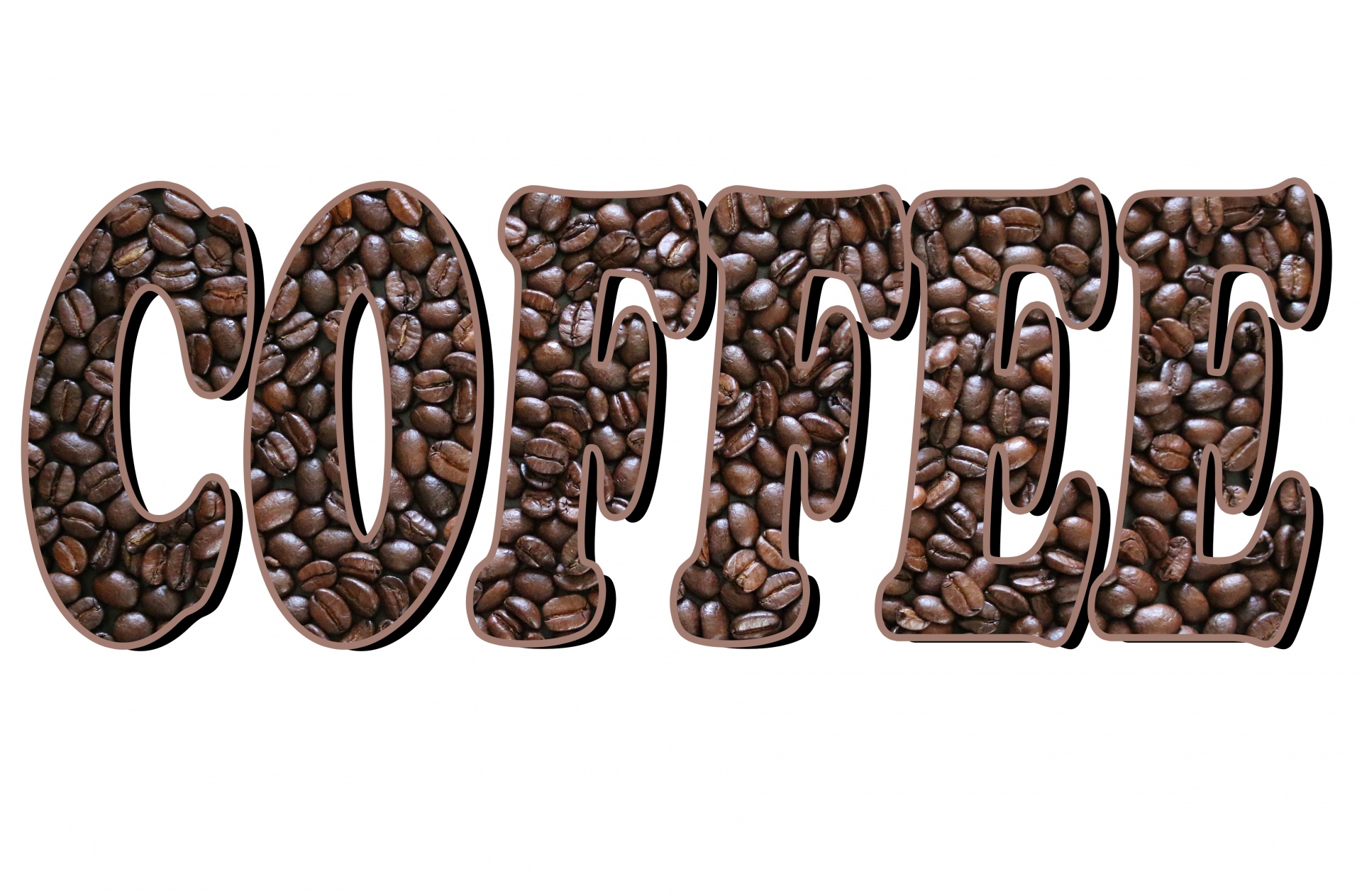 coffee text font free photo