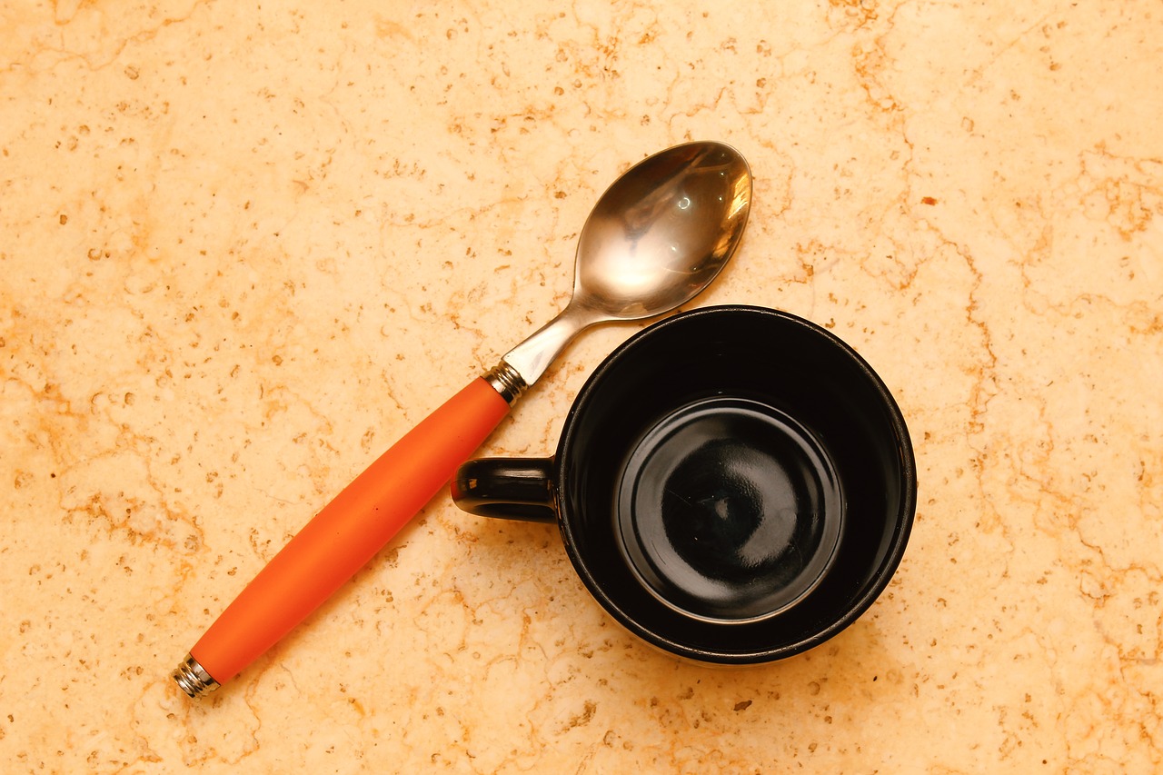 coffee cup spoon free photo
