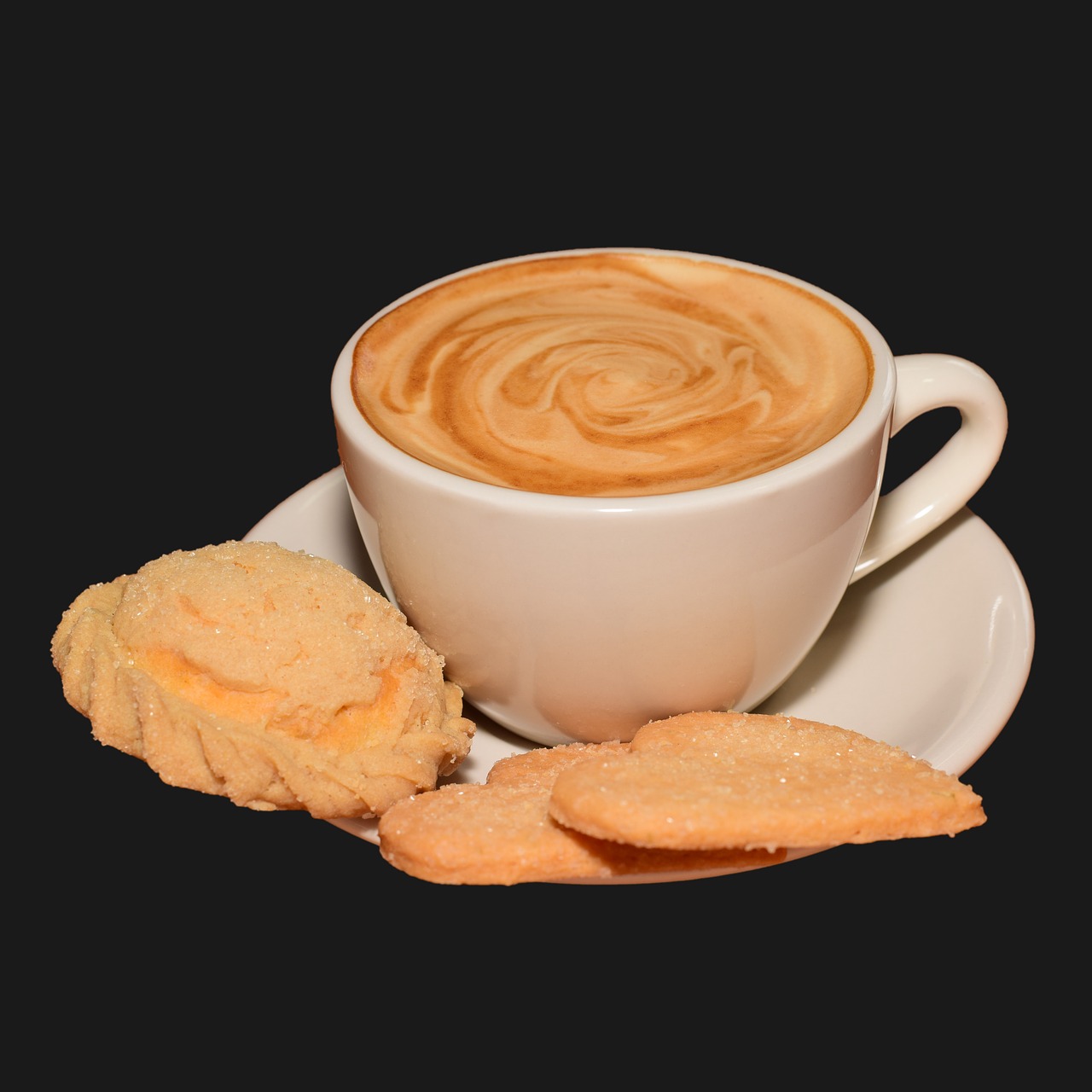 coffee cookies coffee cup free photo