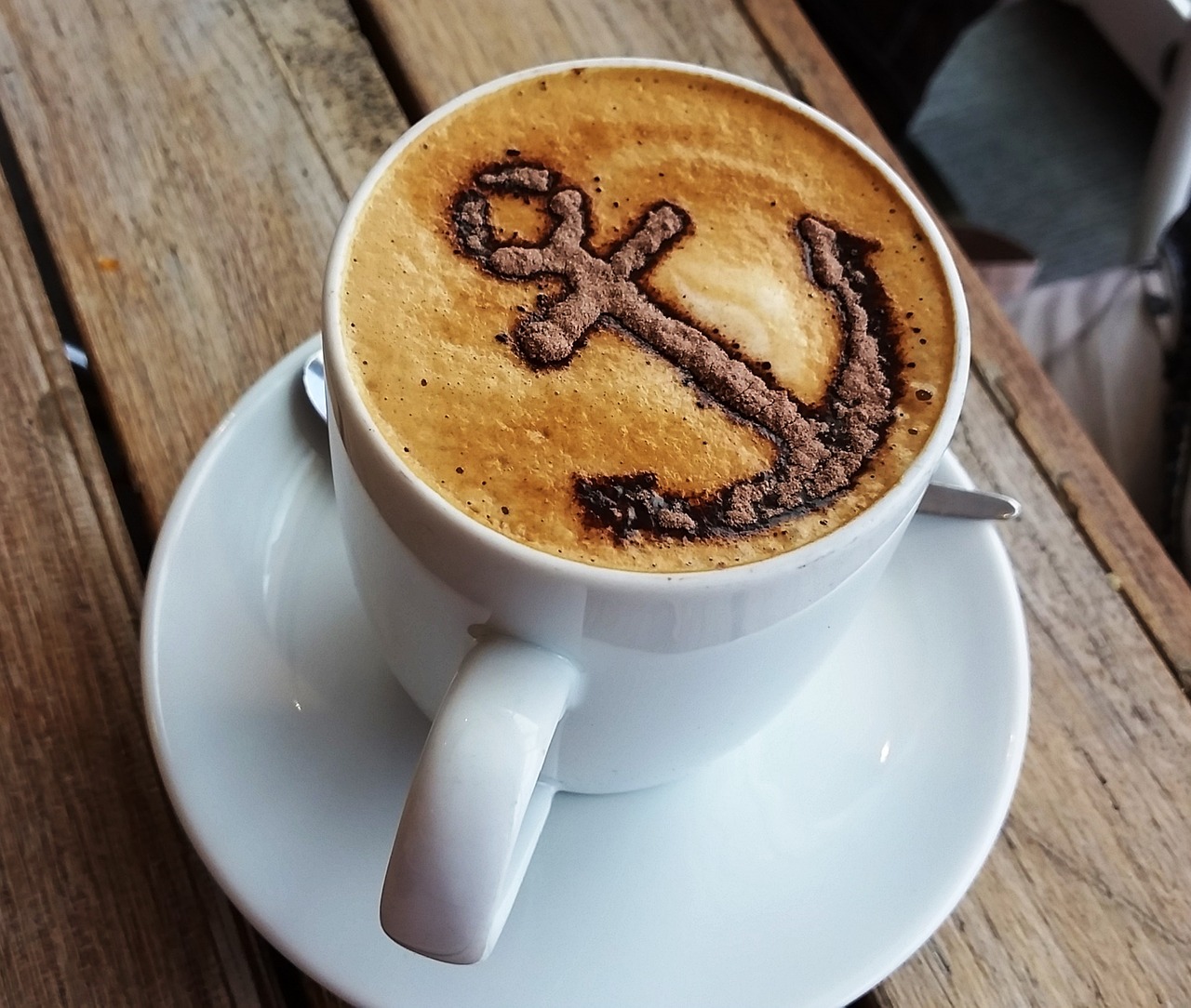 coffee cappuccino anchor free photo