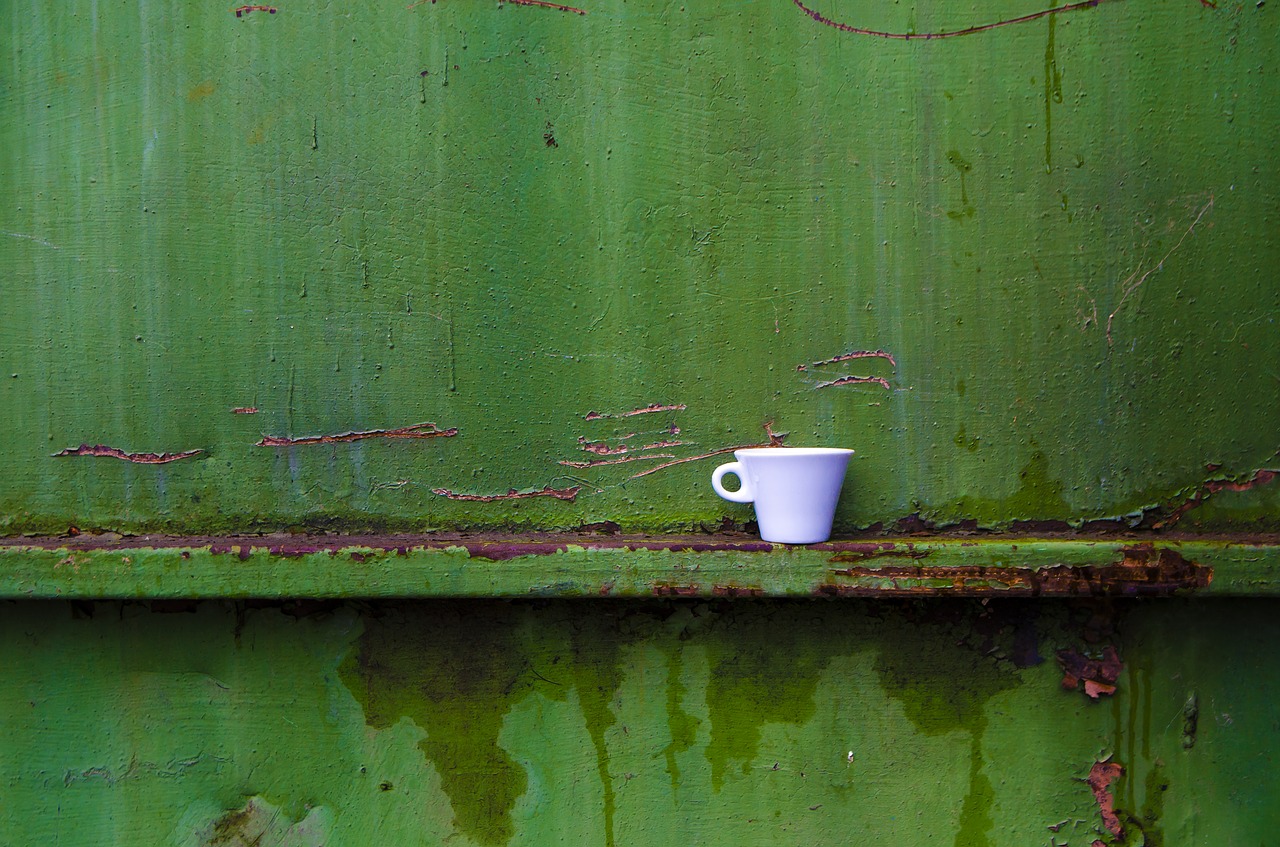 coffee green minimal free photo