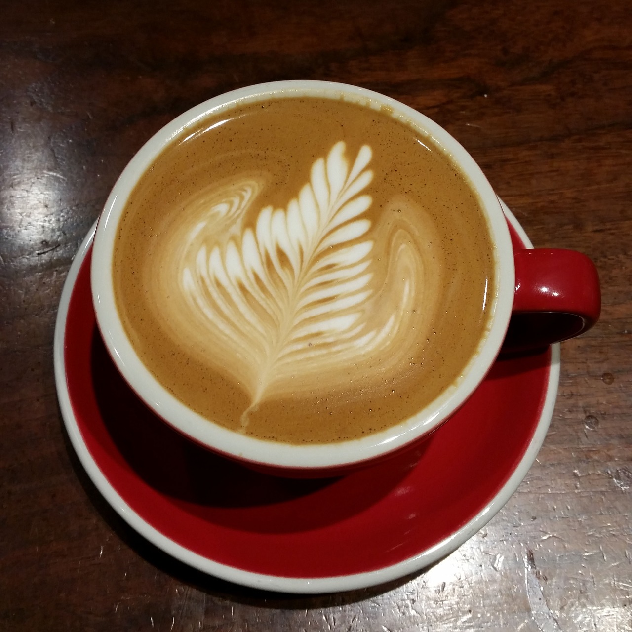 coffee latte latte art free photo