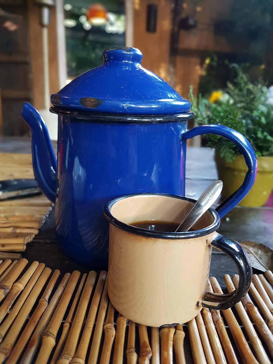 coffee teapot farm free photo