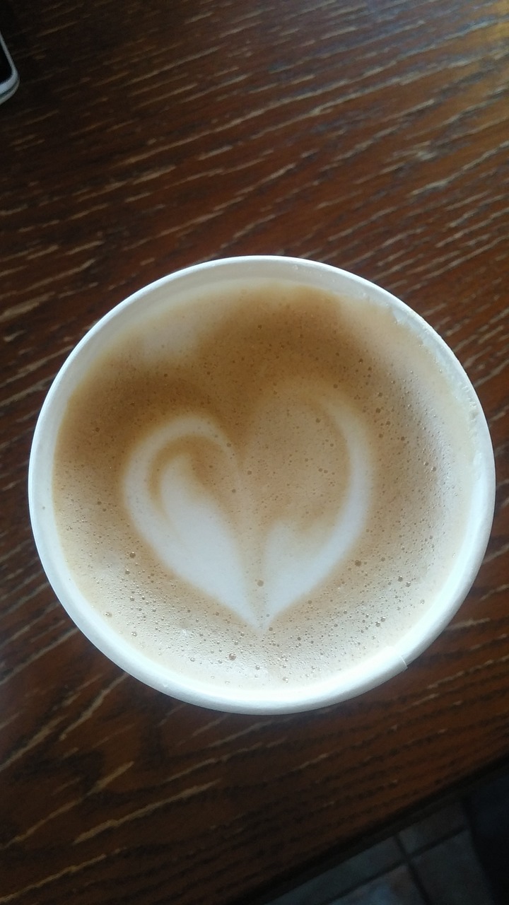 coffee latte latte art free photo