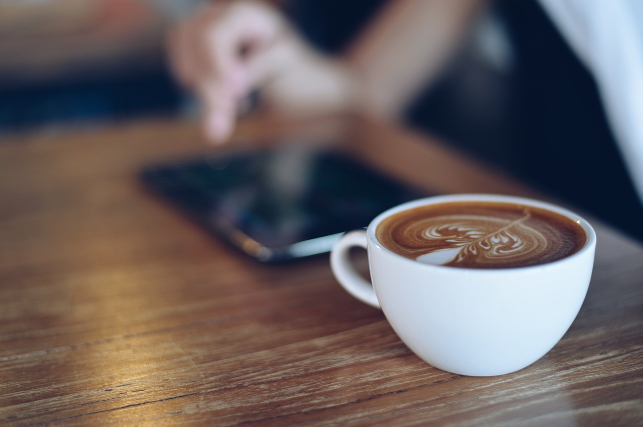 coffee latte art free photo