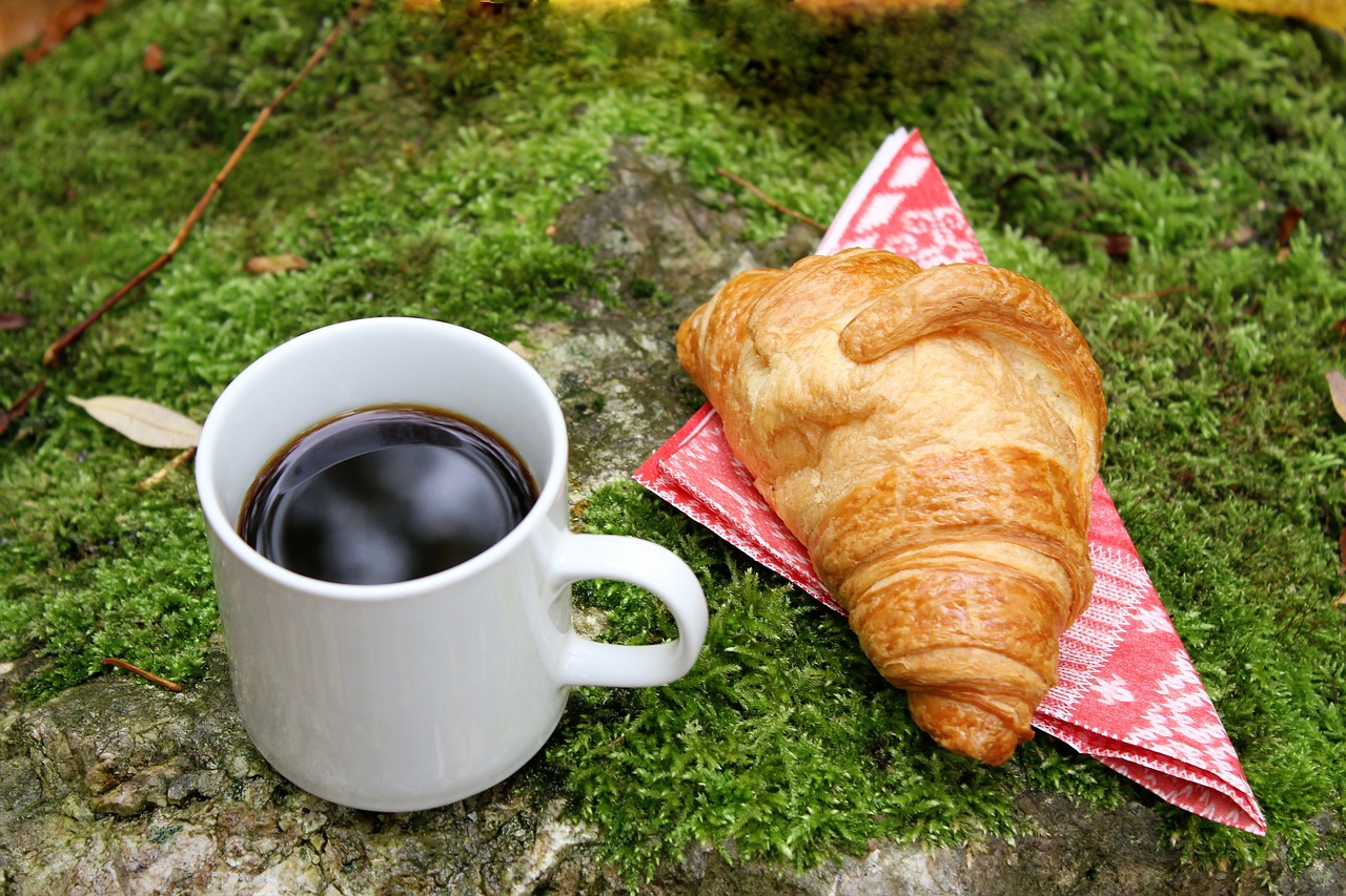 coffee cup breakfast break free photo