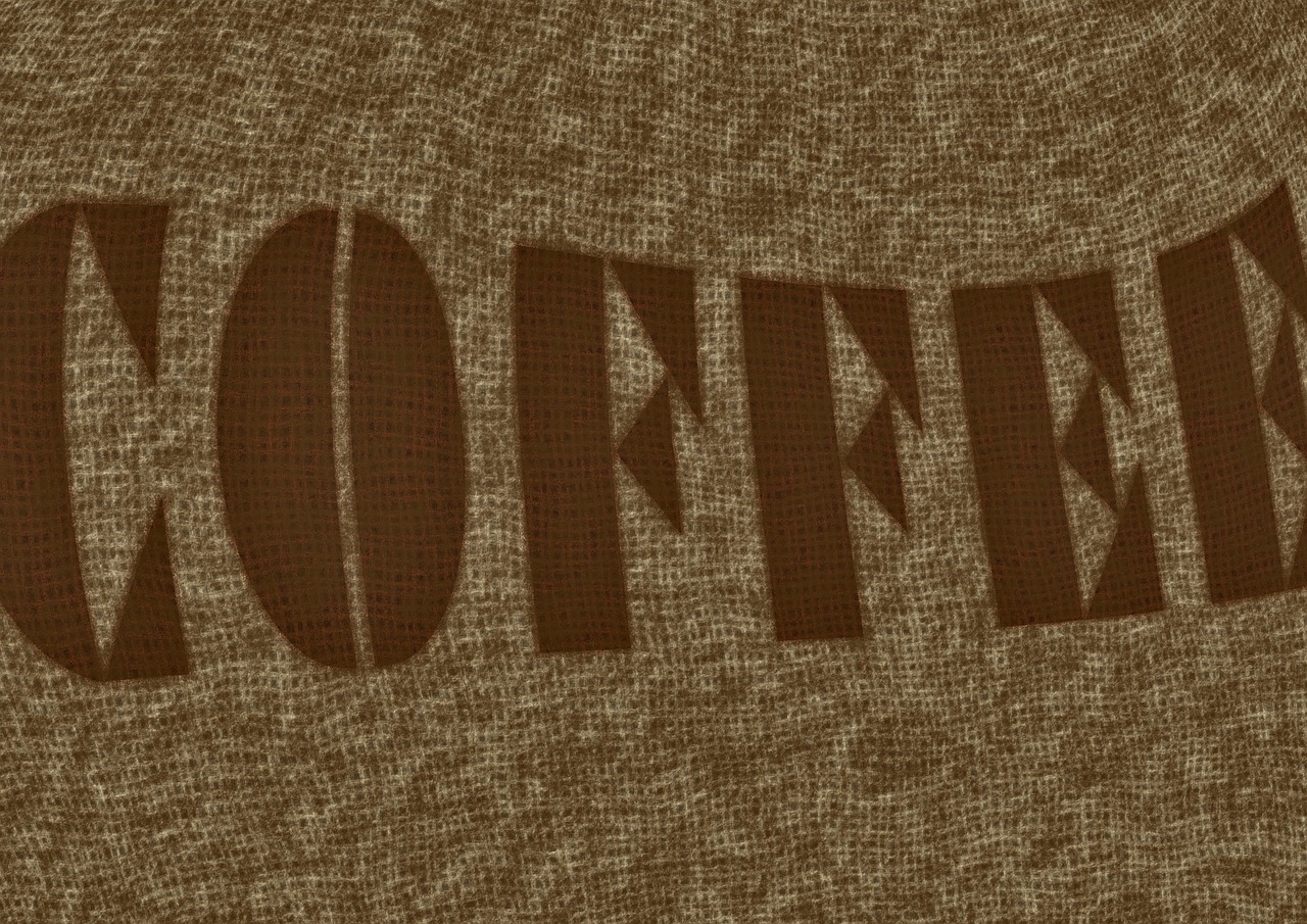 coffee font bag free photo