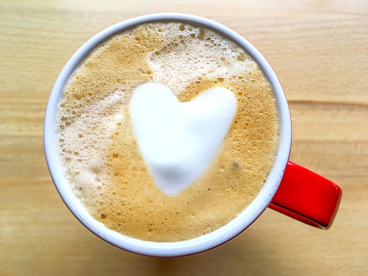 coffee drink heart free photo