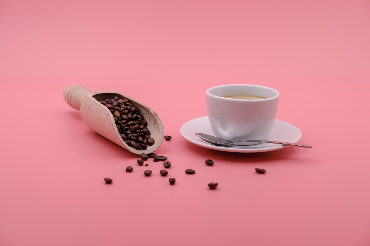 coffee  coffee beans  cup free photo