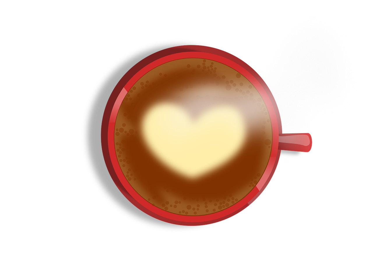 coffee  love  heart free photo