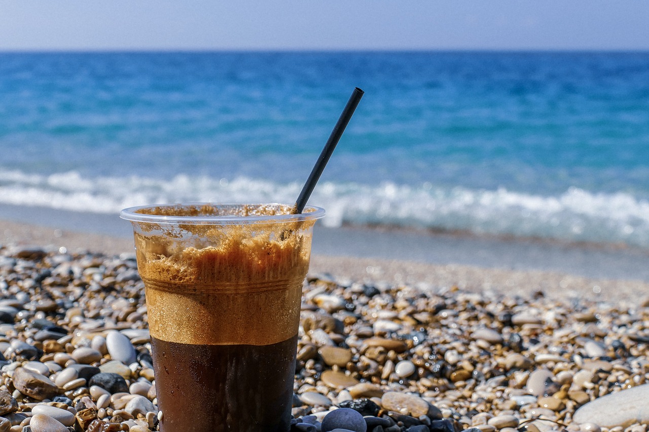 coffee  beach  albania free photo