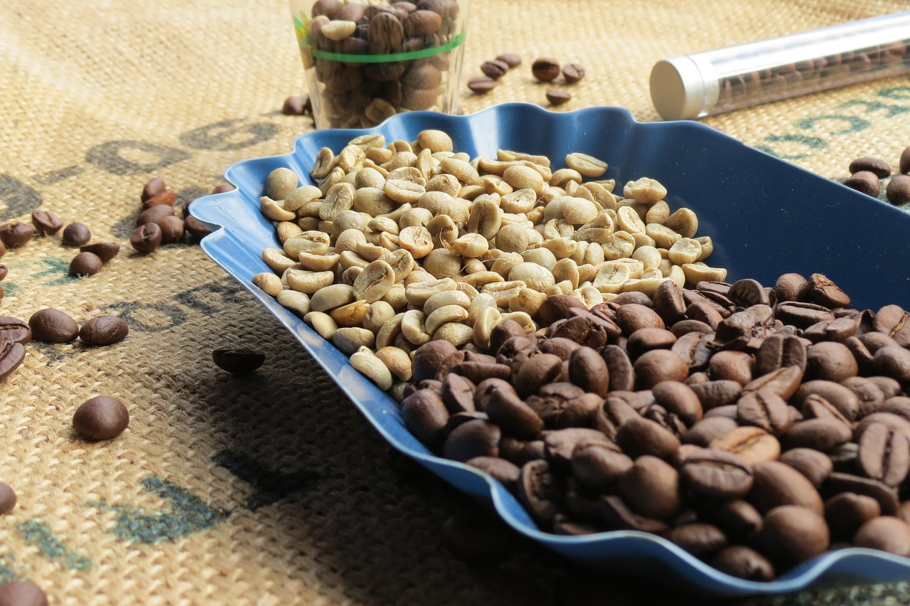 coffee coffee beans green coffee free photo