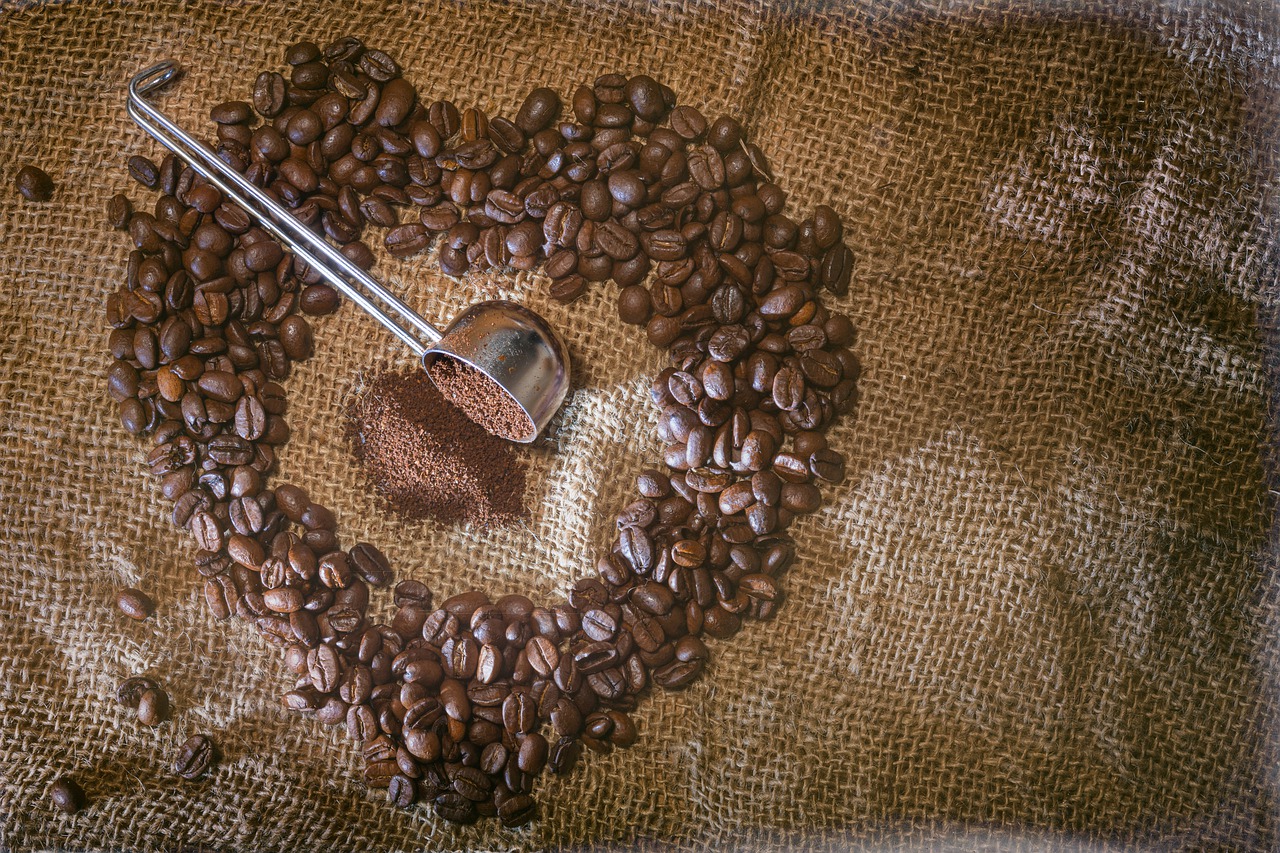 coffee  heart  love free photo