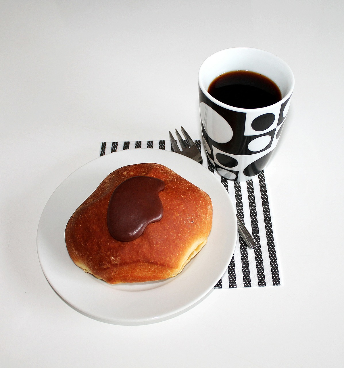 coffee shrovetide dumpling cake free photo