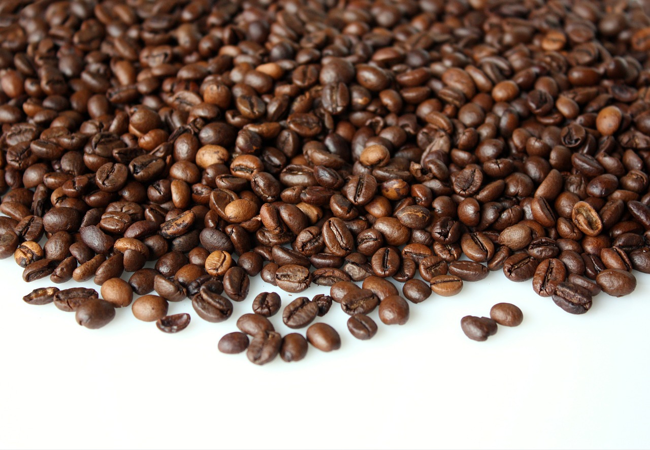 coffee background coffee beans free photo