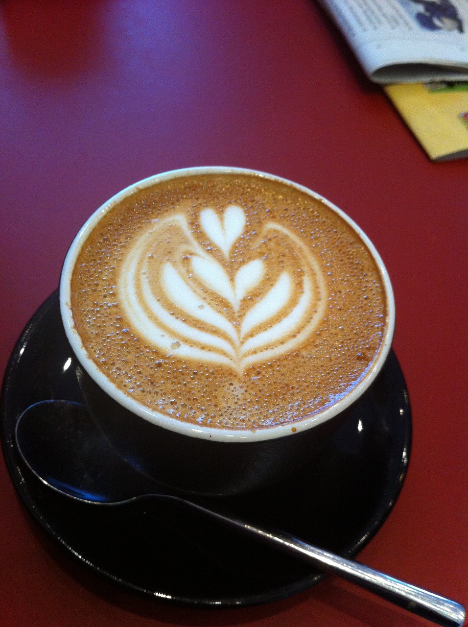 coffee latte art capuccino free photo