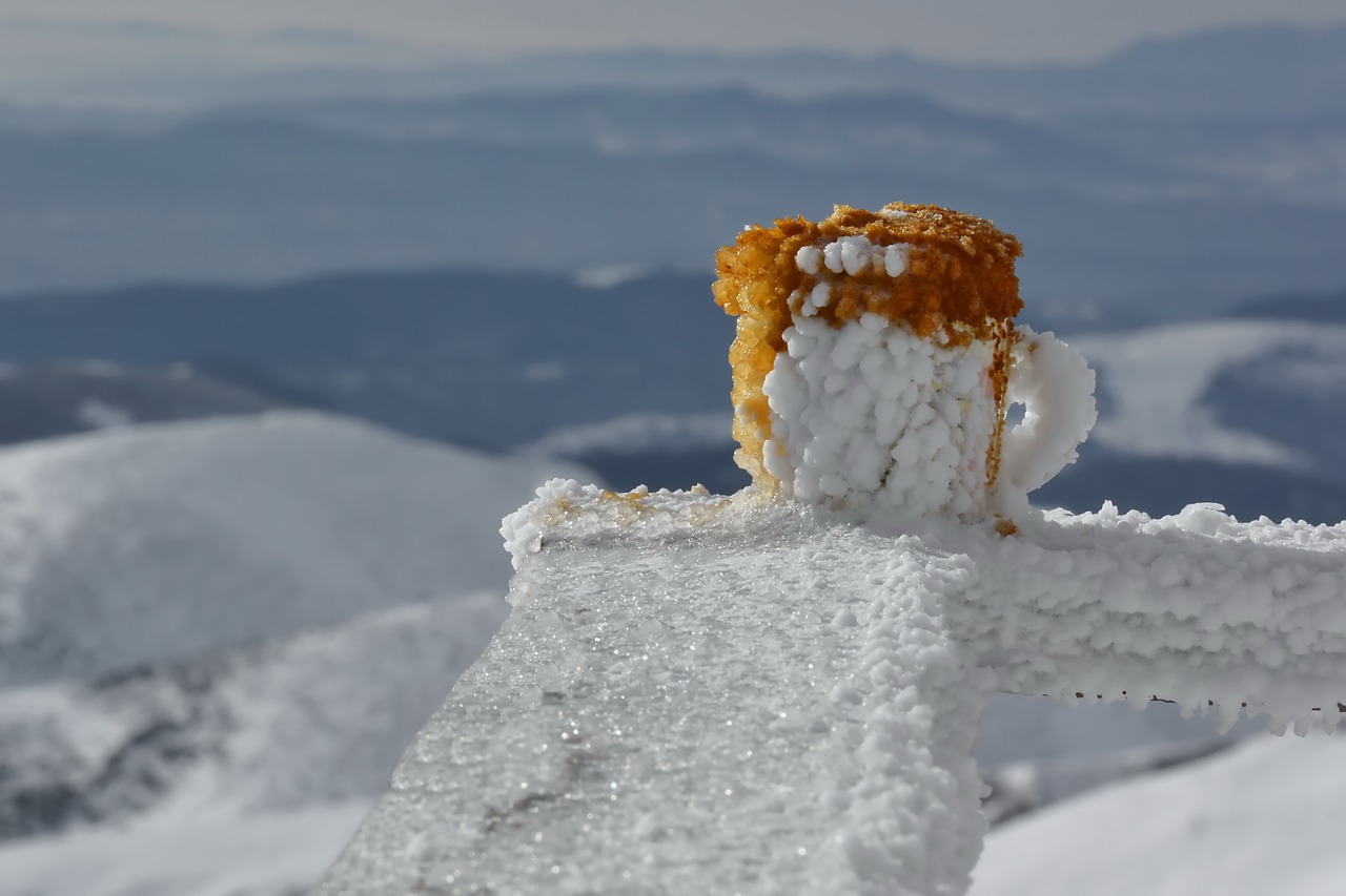 coffee mountain ice free photo